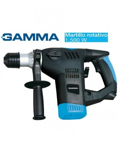 Rota  Martillo  Electroneumatico    1500 W ** Sin Stock  32 Mm   Sds 7,5 J    " Gamma "  5,9kg  730rpm - 4100 Impactos/ Minut