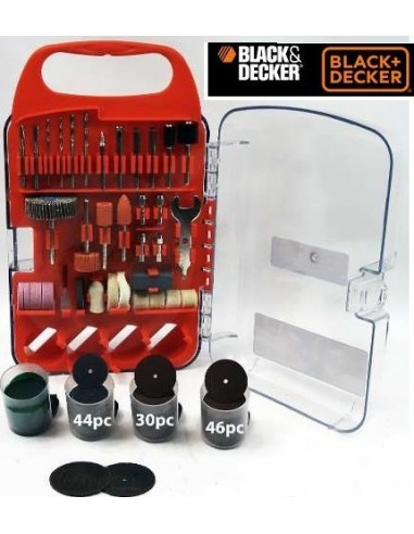 Minitorno  Acc.  Jgo 175 Pzas.  Piedras Etc. " Black + Decker "