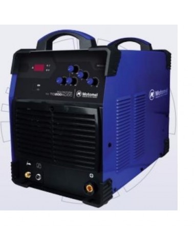 Soldadora   "  Motomel "  Inverter " Tig " Ac Dc Ef. 85%  Soldadura Hasta 10 Mm  -    Arc 10 - 200 A   4,5 Kw  Alam 0,6 -0,8 