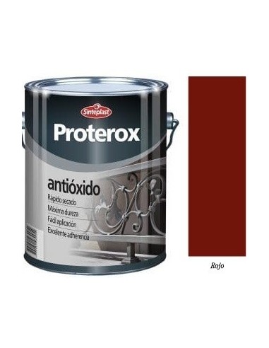 Antioxido   Rojo   " Proterox "    1/2 Lts                " Sinteplast "