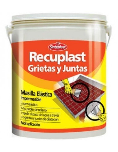 Sellador Sellagrieta Y Juntas Blanco  1 Lts    Recuplast        Sinteplast