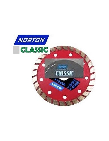 Disco  Diamantado   Turbo   115 Mm   " Norton "  " Classic "  "   Sain Gobain