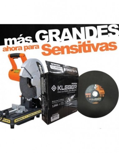 Discos P/  Sensitivas   " Kleber "     C/p    350  * 3,2mm     ø 25,4