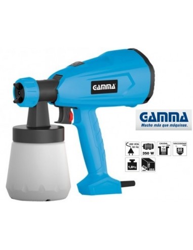 Equipo   De  Pintar   Hvlp  350 W    A  Soplete  " Gamma "  (iva 10.5%) 700ml Min