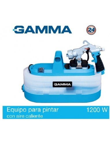 Equipo   De  Pintar  Adiabatico  Hvlp  1200 W   C/ Aire Caliente  " Gamma "  (iva 10.5%) 1000ml Min