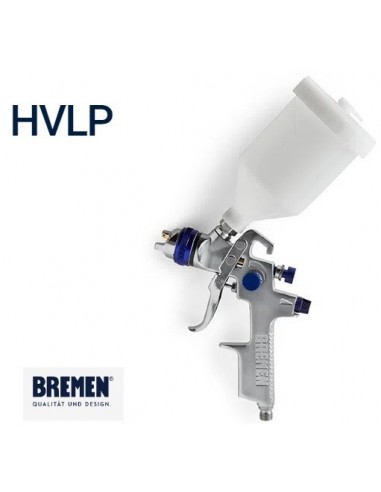 Pistola  De  Pintar    Gravedad  De  Baja  Ac Inox    Hvlp    " Bremen "       (iva 10,5%)