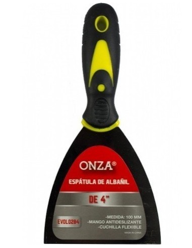 Espatula  N°  15    -  15     Cm  6"     Pintor       " Onza "   Mango Antidezlizante 