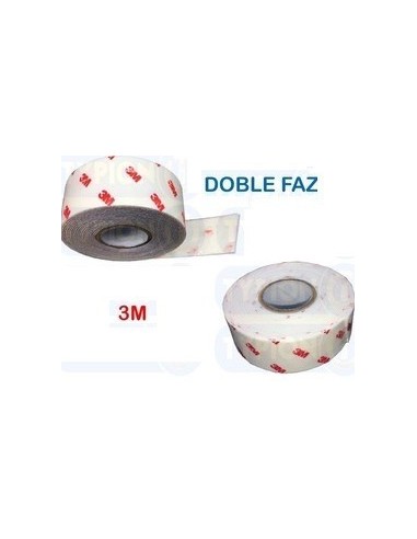 Cinta Doble  Faz  De    16 Mm .x   3 Mt.     Espuma 1 Mm   * 3m   