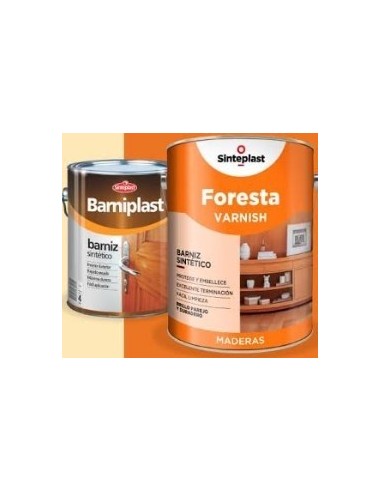 Barniz   Brillante    1/2 Lts   "  Varnish     -  Sinteplast "