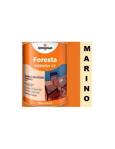 Barniz  Marino   4 Lts         " Varnish  * Uv  -  Sinteplast "