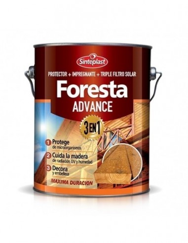 Impregnante  Foresta  " Advance Satin "  Incoloro 20 Lts    " Sinteplast "