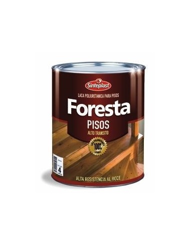 Laca  Para  Pisos       4 Lts    " Foresta  - Sinteplast "  "  Poliuret "