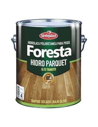 Laca  Pisos  Brill   " Hidro Parquet "    1 Lts    " Foresta  - Sinteplast "