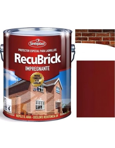 Ladrillos  Impregnante  Color  Ceramico   1 Lts    " Recubrick -  Sinteplast "