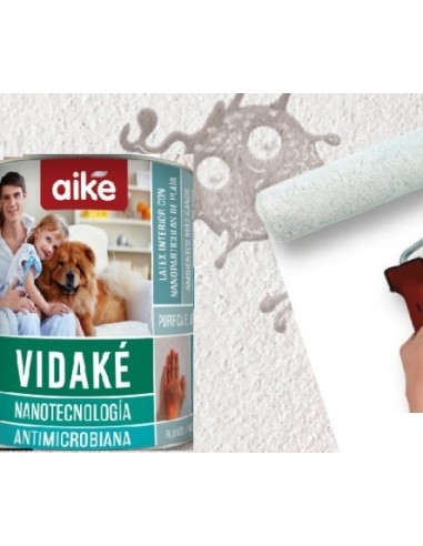 Latex   Clase * Premium   * Antimicrobiano  Hogar   Mate  10 Lts  " Vidake -  Aike "  * Nanotecnologia -     Best - Paint  * 