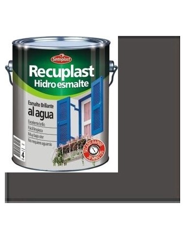 Gris    Hidroesmalte          1/4   Lts      * Recuplast  " Sinteplast "