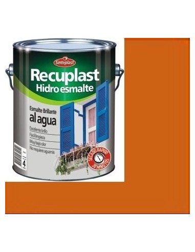 Naranja    Hidroesmalte          1/4   Lts      * Recuplast  " Sinteplast "