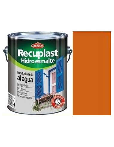 Naranja    Hidroesmalte        1      Lts      * Recuplast  " Sinteplast "