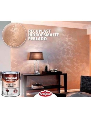 Perlado    Hidroesmalte        4      Lts      * Recuplast  " Sinteplast "