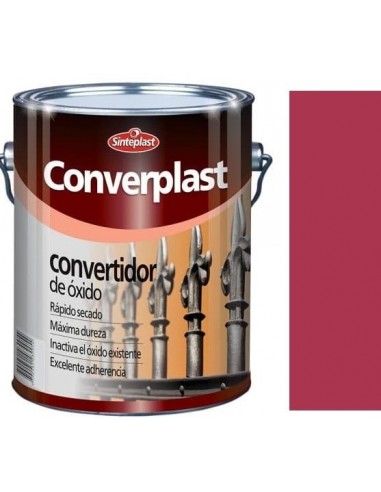 Convertidor  De   Oxido   1/2 Lts   Rojo            Converplast  Sinteplast