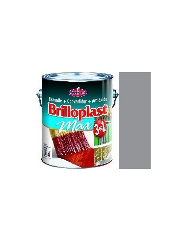 Gris  Perla   Brilloplast    1 Lts         3en1  Max   " Sinteplast "