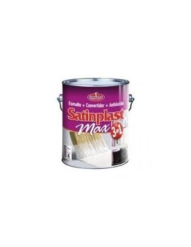 Negro  Mate   Satinplast     1/4 Lts         3en1 Max   " Sinteplast "