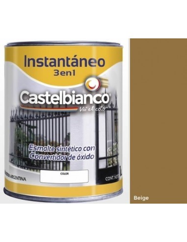 Beige      "  Castelbianco "      4    Lts             * Instantaneo  3 En 1 