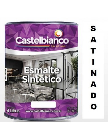 Blanco   Satinado   "  Castelbianco "      4    Lts             * Alta Dureza   