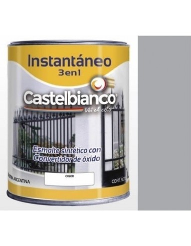 Gris  Claro   "  Castelbianco "       1/2    Lts      * Instantaneo  3 En 1    