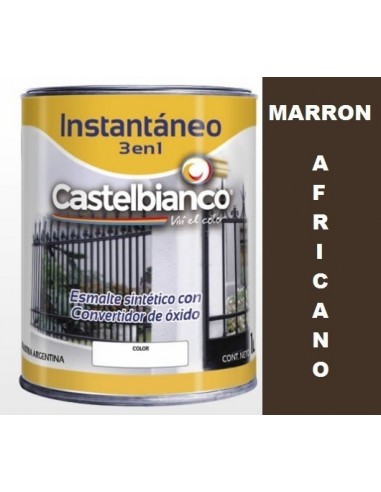 Marron  Africano   "  Castelbianco "       1/2     Lts        * Instantaneo  3 En 1 