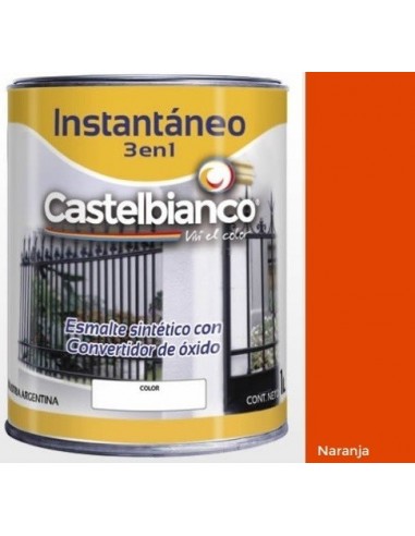 Naranja   "  Castelbianco "        1/4  Lts            * Instantaneo  3 En 1 