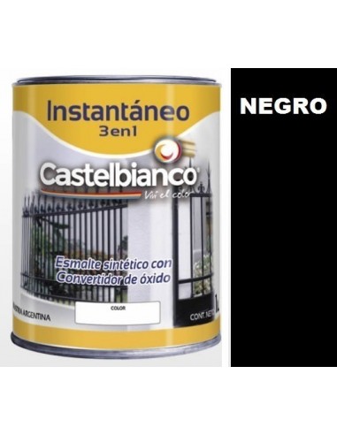 Negro  "  Castelbianco "       1/2    Lts      * Instantaneo  3 En 1    