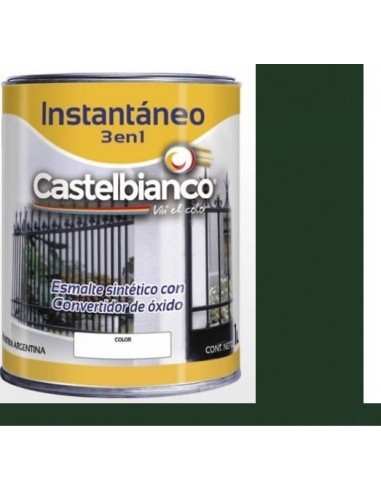 Verde  Ingles   "  Castelbianco "       1/2    Lts      * Instantaneo  3 En 1    