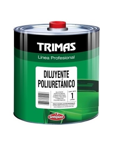 Diluyente  Automotor  P/ Poliuretano  Primers Y Clears  2k     4 Lts    " Tri+mas "" Sinteplast "