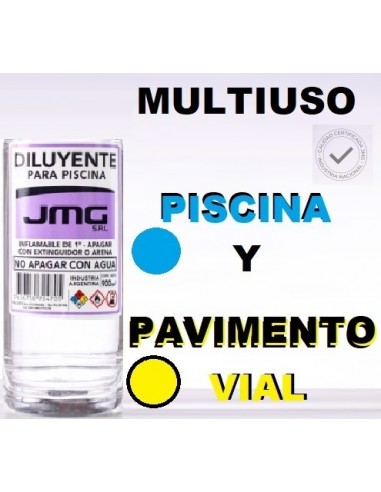 Diluyente   Multiuso     5 Lts -               " Jmg "    * Piscina Y Pavimentos -  Demarcacion "