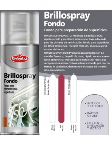 Aerosol    240 Cc          Fondo  Multiproposito  Blanco      3en1   Brillospray  Max