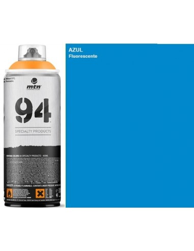 Aerosol   " Mtn 94  Fluor "      400 Cc   Azul                " Montana "    Baja Presion  ** Sin Cambio **