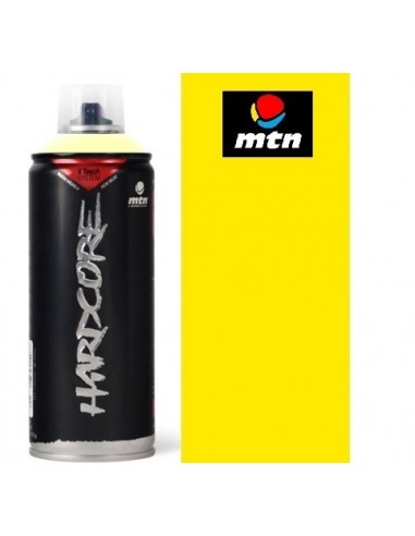 Aerosol  " Hardcore "  400 Cc   Amarillo  Claro          " Montana Hc2 Rv-1021 "   ** Sin Cambio **