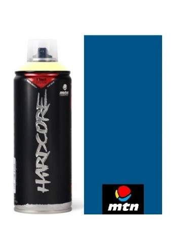 Aerosol  " Hardcore "  400 Cc   Azul Oscuro                " Montana Hc2 Rv-5005 "   **  Sin Cambio. **