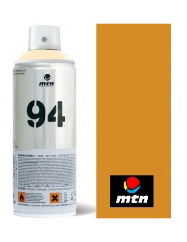 Aerosol  " Mtn 94 "         400 Cc   Mate   Amarillo Tibet         " Montana - 94 Rv-178 "  ** Producto Sin Cambio **