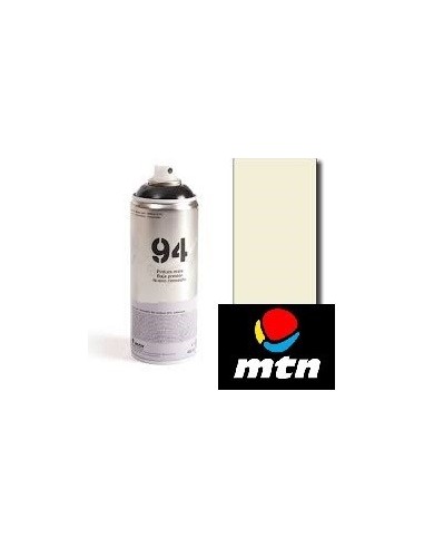 Aerosol  " Mtn 94 "         400 Cc   Mate   Blanco Hueso " Montana - 94 Rv-1013 "  ** Producto Sin Cambio. **