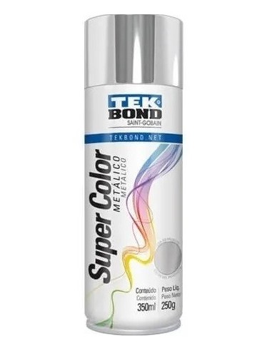 Aerosol   200 Ml / 140 Gr       Metalico  * Cromado           * Tekbond    "saint Gobain " 