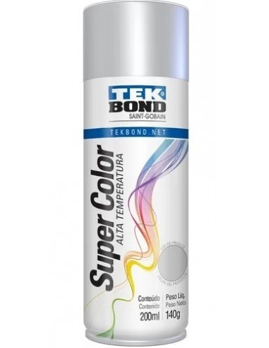 Aerosol   200 Ml / 140 Gr      Aluminio        * Alta  Temperatura   * Tekbond    "saint Gobain " 