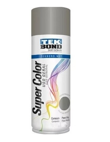 Aerosol   200 Ml / 140 Gr      Gris  Platino   * Tekbond    "saint Gobain " 