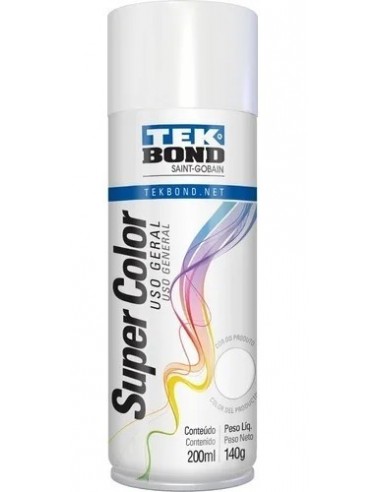 Aerosol   350 Ml / 250 Gr      Blanco  Brillante  * Tekbond    "saint Gobain " 