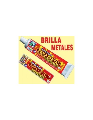 Limpiador  Y  Brillador  Para  Metal    140 Gr.    Pomo       "   Proteger "