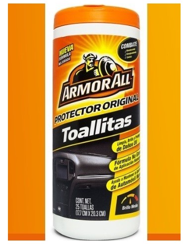 Toallas  Franelas   Desechable   * 25 Unid  Protec  Tablero Autos  " Armor All " 