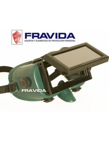 Antiparra   P/ Soldar  Visor  Rectangular  Levadizo  " Fravida "