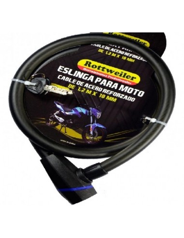 Eslinga Super Ref.  Cable  Acero  1,2 *  18 Mm   " Rottweiler "  Cabeza Movil 