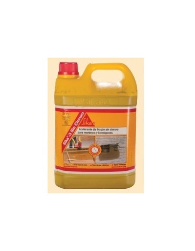 Sika   3   S/ Cloruro   Bidon     2 Kg   Bordo  (acel Frague Mort Y Hormig-c/hierro )